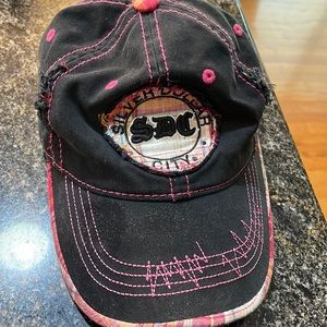 Silver Dollar City Black and Pink Girls Hat